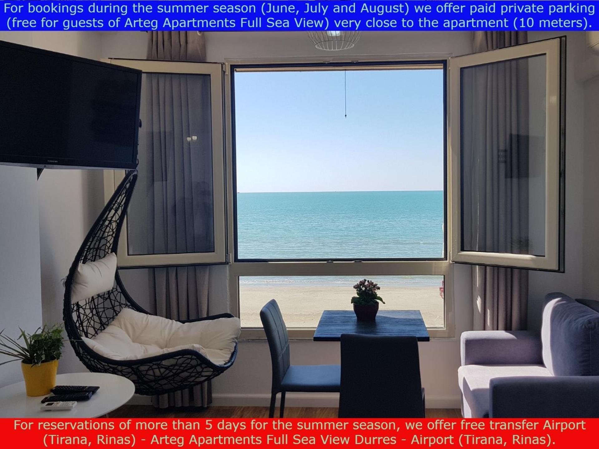 Arteg Apartments - Full Sea View Durrës Exterior foto